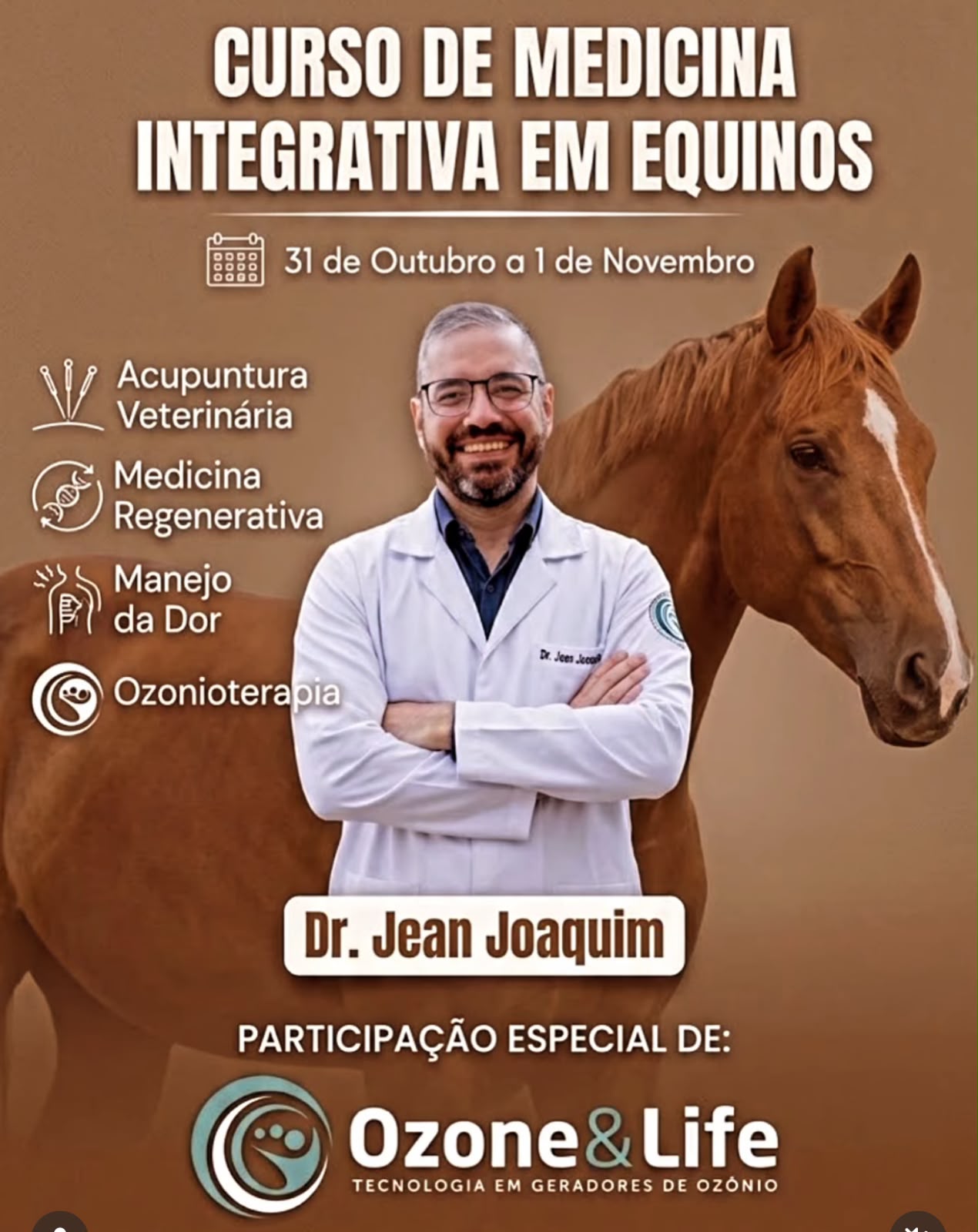 CURSO DE MEDICINA INTEGRATIVA EM EQUINOS
